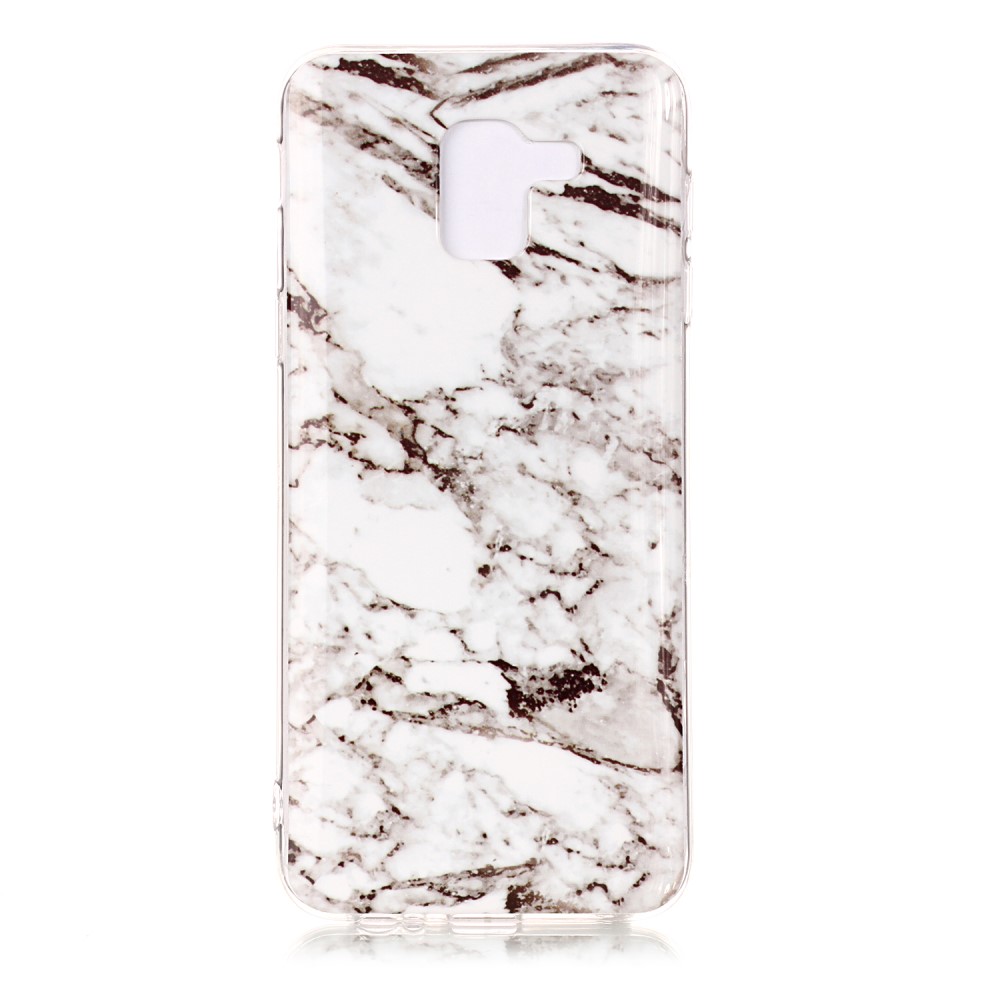 COQUE SAMSUNG GALAXY J6 2018 MARBRE BLANC – Image 2