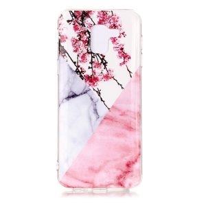 COQUE SAMSUNG J6 2018 MARBRE FLORALE
