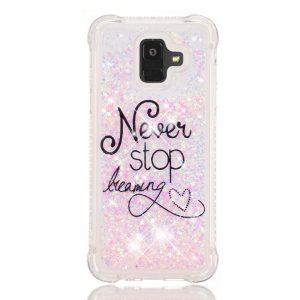 COQUE SAMSUNG GALAXY A6 2018 PAILLETTE LIQUIDE