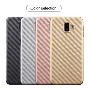 COQUE SAMSUNG GALAXY J6 PLUS 2018 CARBONE