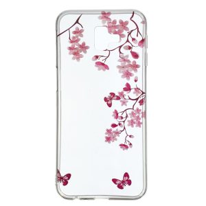 COQUE SAMSUNG GALAXY J6 PLUS 2018 ARBRE FLEURS