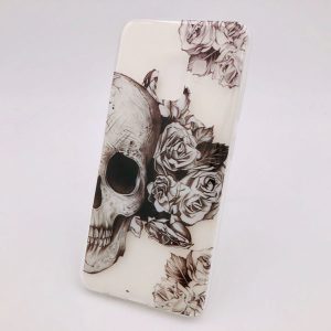 Coque samsung galaxy A8 2018 tete de mort