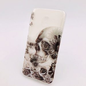 coque samsung galaxy J3 2017 tete de mort