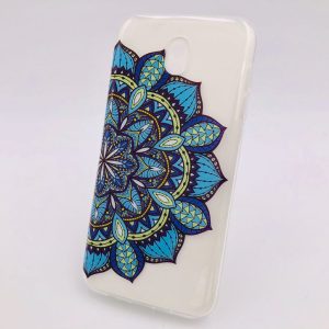 COQUE SAMSUNG GALAXY J7 2017 MANADALA BLEU
