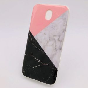 COQUE SAMSUNG GALAXY J7 2017 MARBRE GEOMETRIE