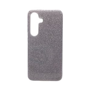 Coque Samsung Galaxy S24 Paillettes Grise