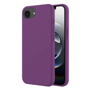 Coque iPhone 16e silicone violet