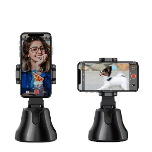 Support selfie smartphone rotatif suivi sujet automatique