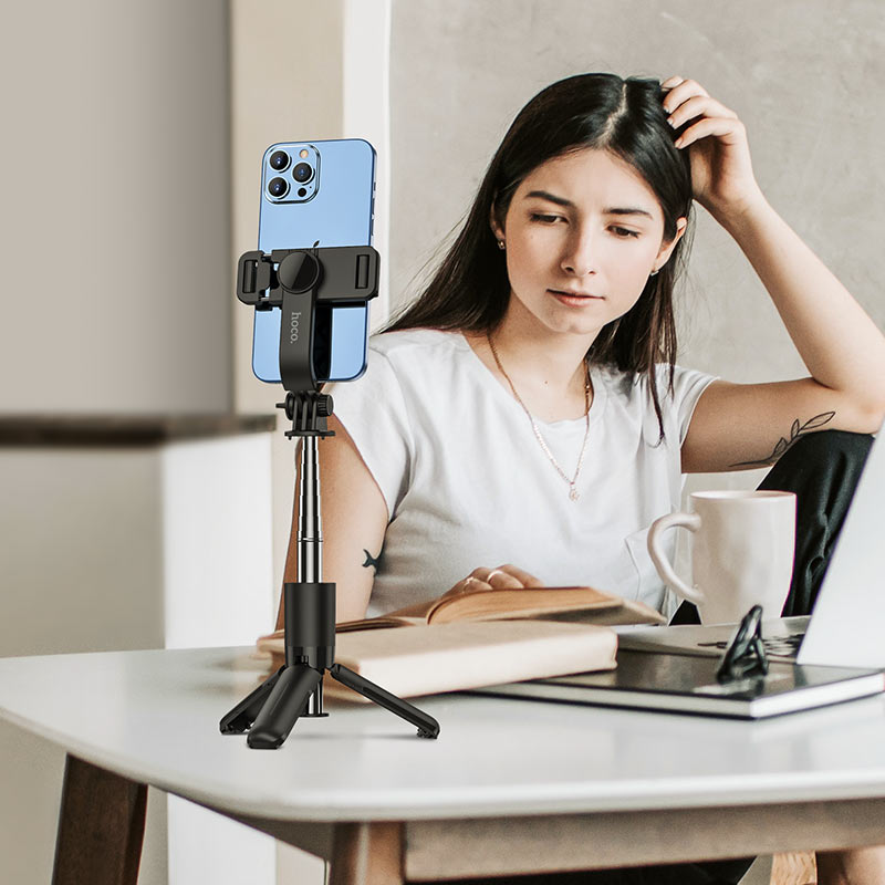 Perche selfie trépied Bluetooth – Image 6